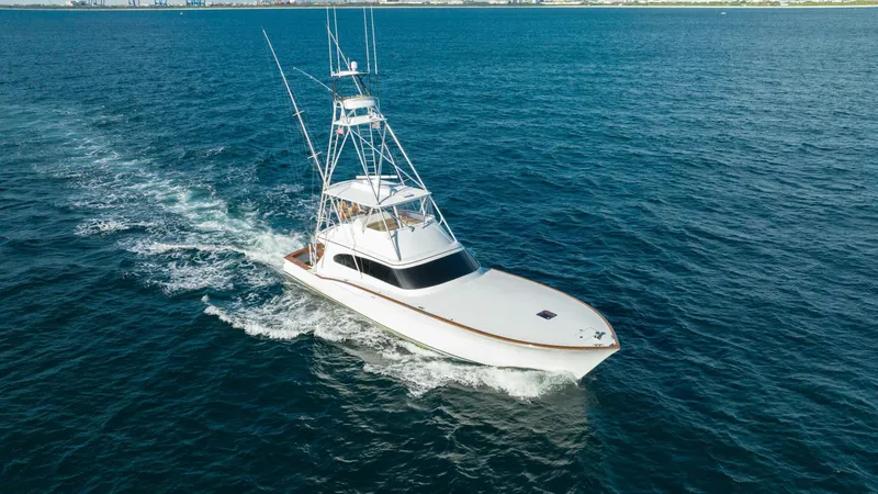 Blue Angel Yacht Photos Pics 2013 Garlington 61 Convertible - Blue Angel - Profile