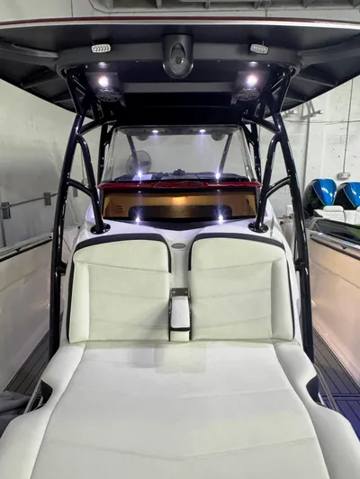  Yacht Photos Pics 2020 Nor-Tech 390 Sport Center Console with sleek seating and modern design.