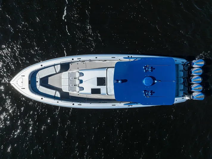 Palladium Yacht Photos Pics Midnight Express 43 PALLADIUM - Bird's Eye View