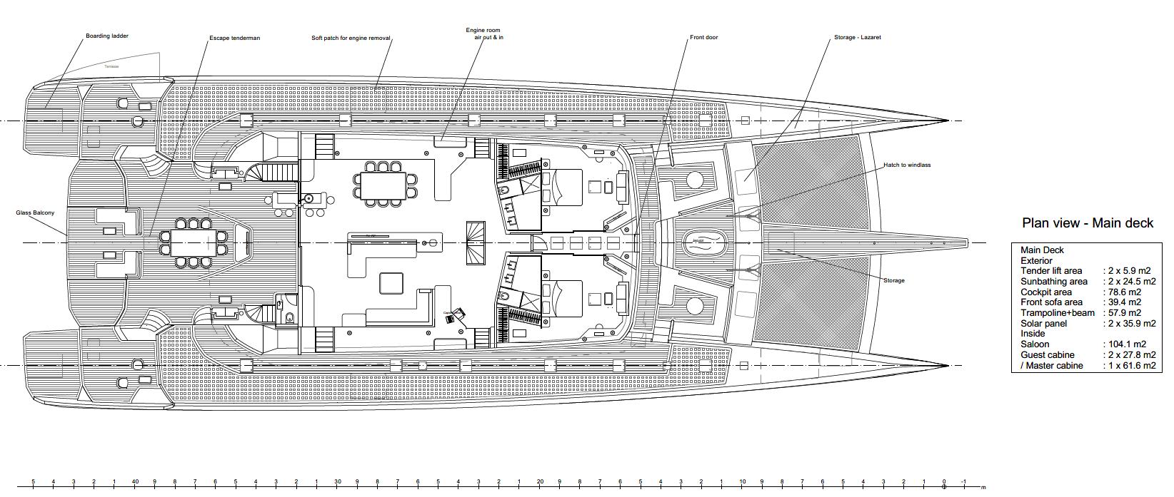 custom eco yachts 153