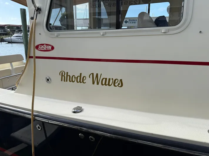 Rhode Waves Yacht Photos Pics Boat "Rhode Waves" on Eastern 27 Islander Hardback, 2018.