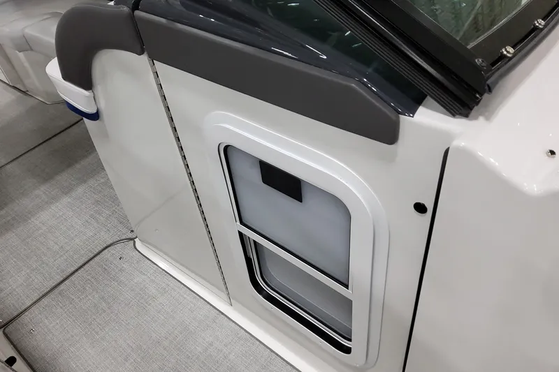  Yacht Photos Pics 2026 Formula 310 Bowrider I/O boat interior detail, featuring sleek design and modern finishes.