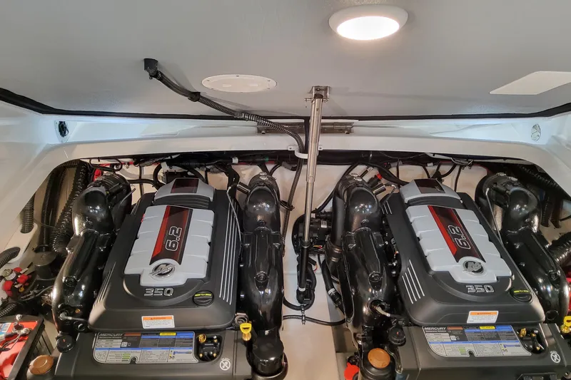  Yacht Photos Pics Twin Mercury 6.2L engines in 2026 Formula 310 Bowrider I/O boat.