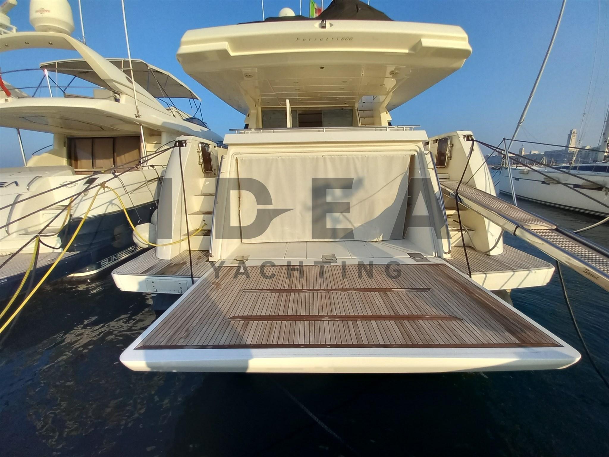 ferretti 800 yacht for sale