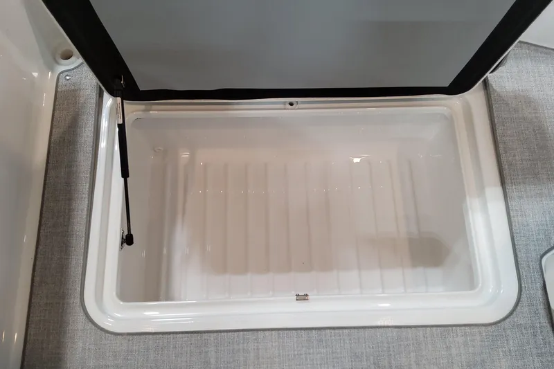  Yacht Photos Pics Open storage compartment in 2026 Formula 310 Bowrider OB boat.