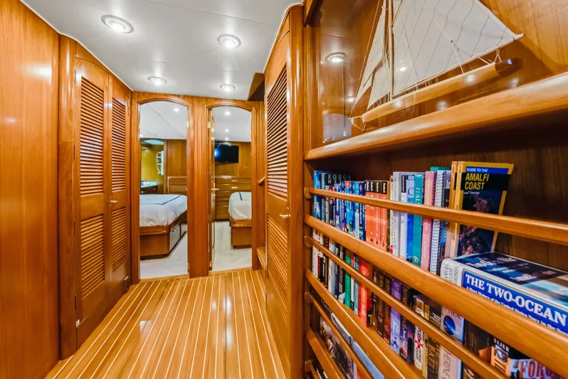 Serenity Yacht Photos Pics Lower Foyer