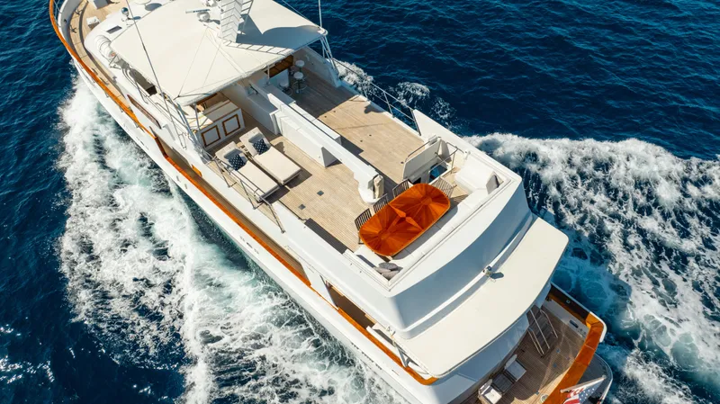 Serenity Yacht Photos Pics Overhead Shot