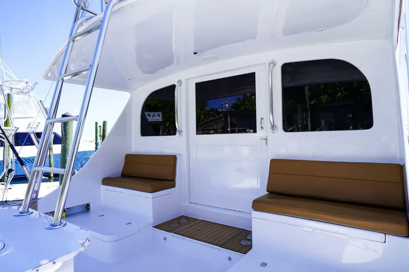 Misa Yacht Photos Pics 1997 Blackwell Boatworks 60 Convertible- MISA- Cockpit