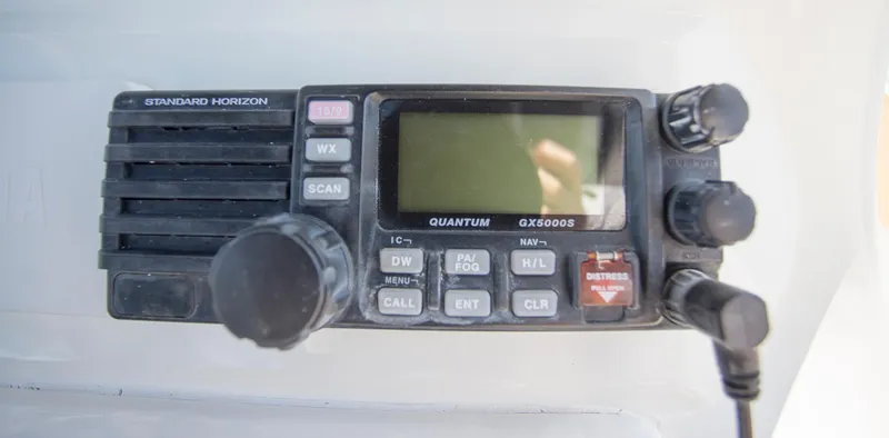 Yacht Photos Pics Standard Horizon Quantum GX5000S marine radio on a 2012 Contender 39 LS boat.