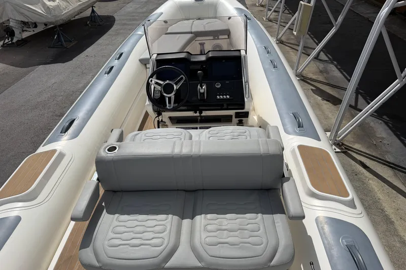  Yacht Photos Pics 2023 Williams Jet Tenders Dieseljet 625, luxury seating and modern dashboard.