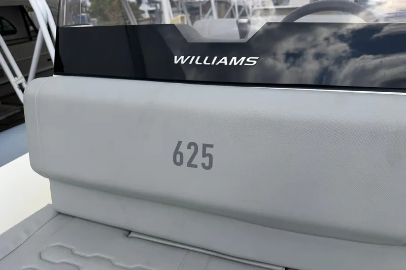  Yacht Photos Pics 2023 Williams Jet Tenders Dieseljet 625, sleek design with visible branding.