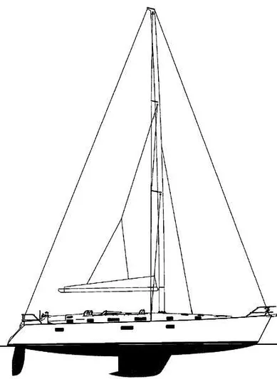  Yacht Photos Pics Manufacturer Provided Profile & Underbody Drawing