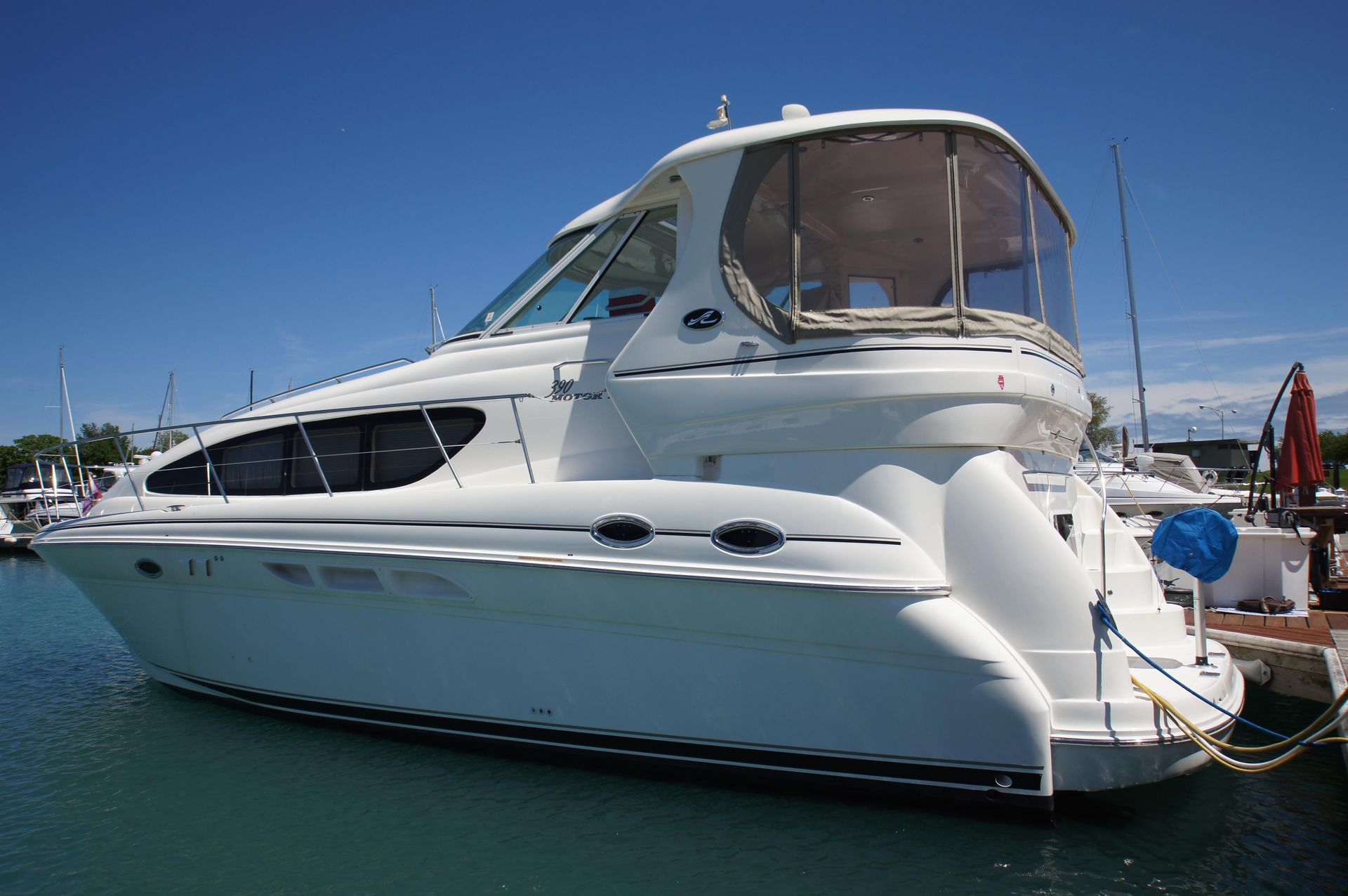 sea ray 390 motor yacht problems