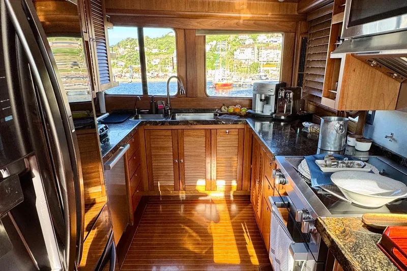 Trindade Yacht Photos Pics Galley