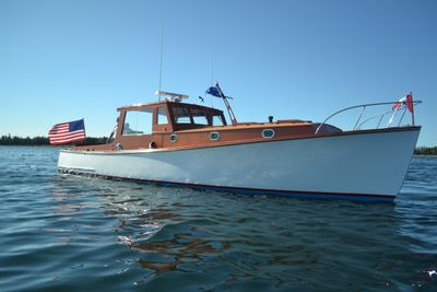 Bunker and Ellis Custom Classic Downeast Yacht