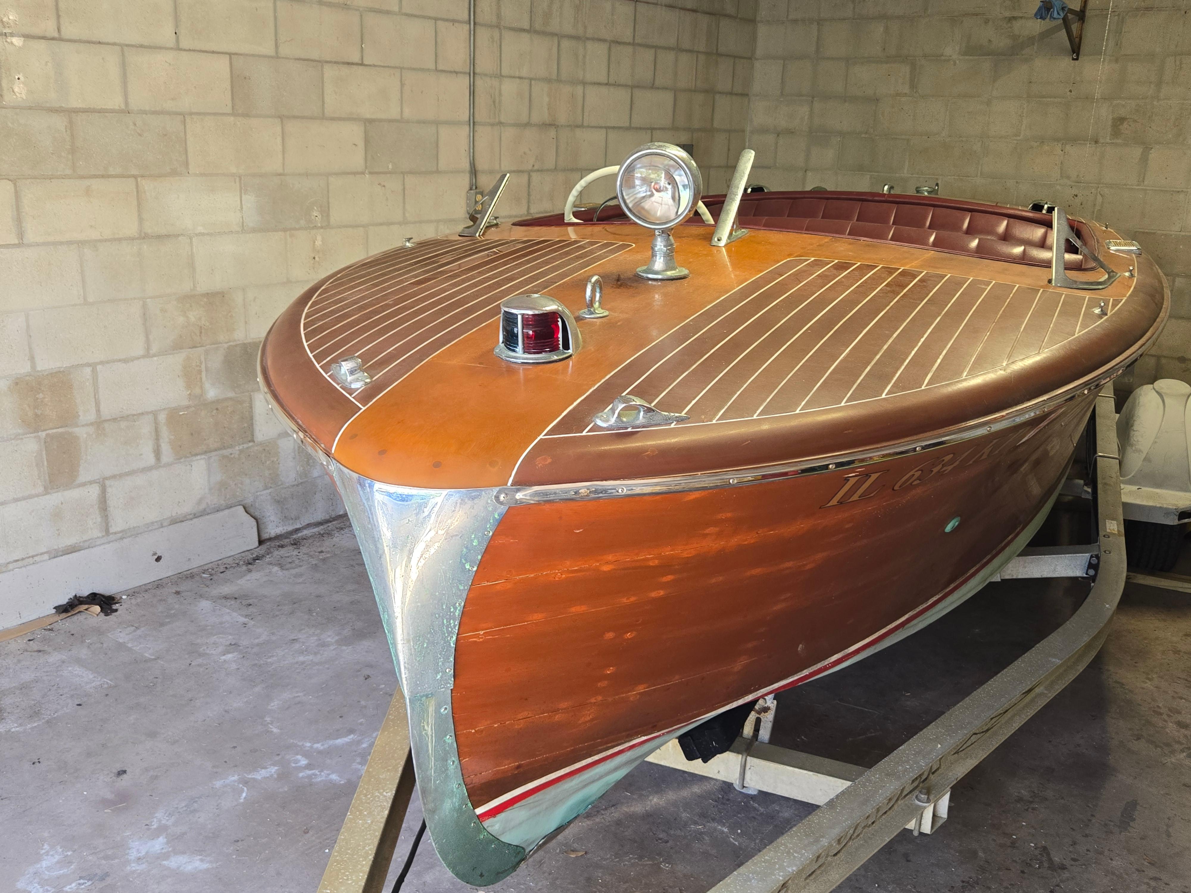 Vintage 1950s Chris Craft Capri Custom Runabout Playing Cards Vintage 1950s Chris Craft Capri Custom Runabout Playing Cards