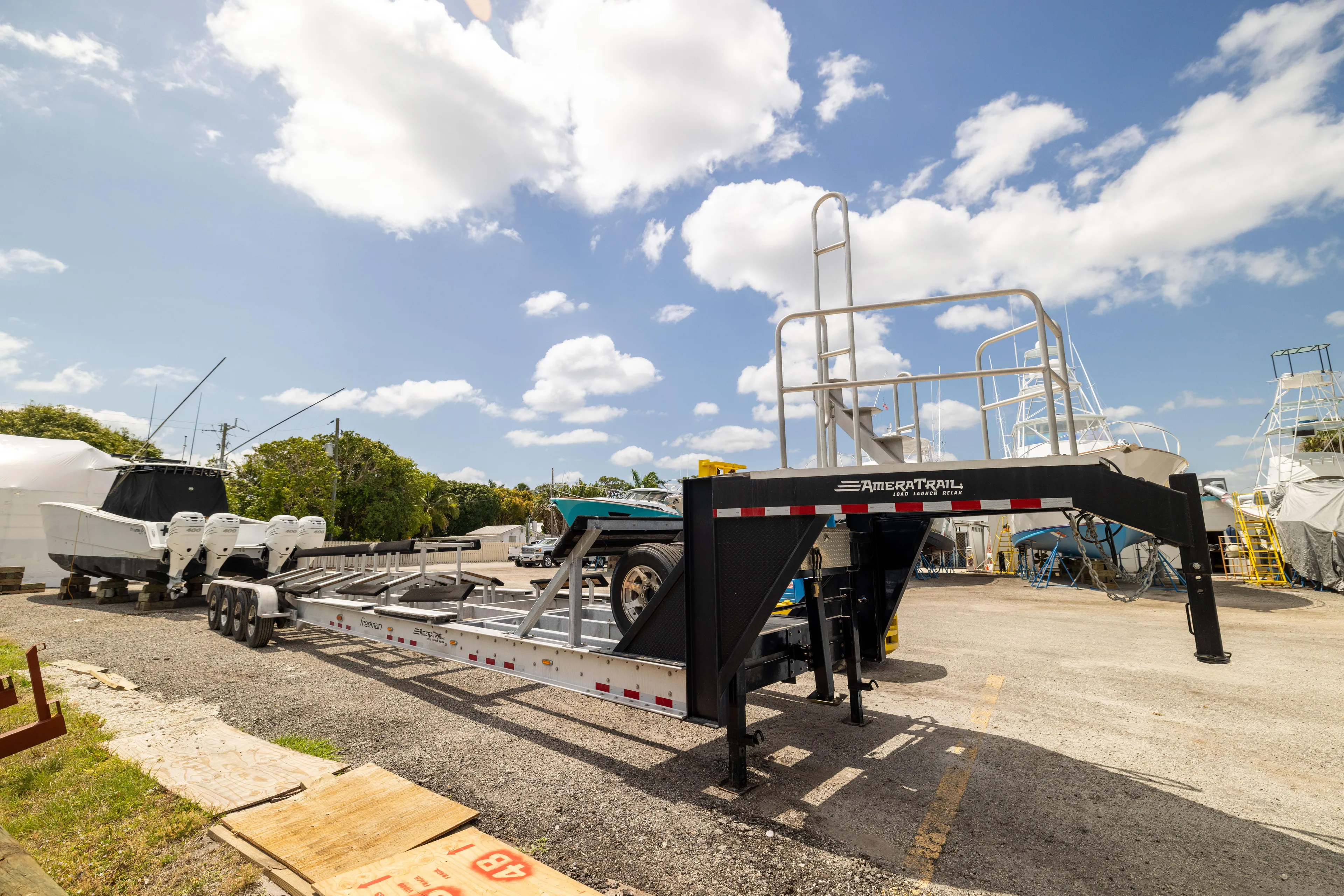 47 Freeman 2022 Yacht Photos Pics Freeman 47 2022 - Trailer