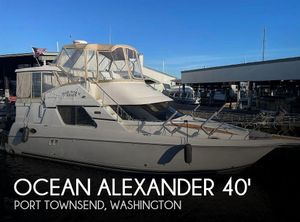 1985 Ocean Alexander 40' Sundeck Cruiser