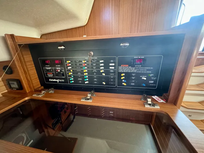 Amelie Yacht Photos Pics House AC/DC Main Panel