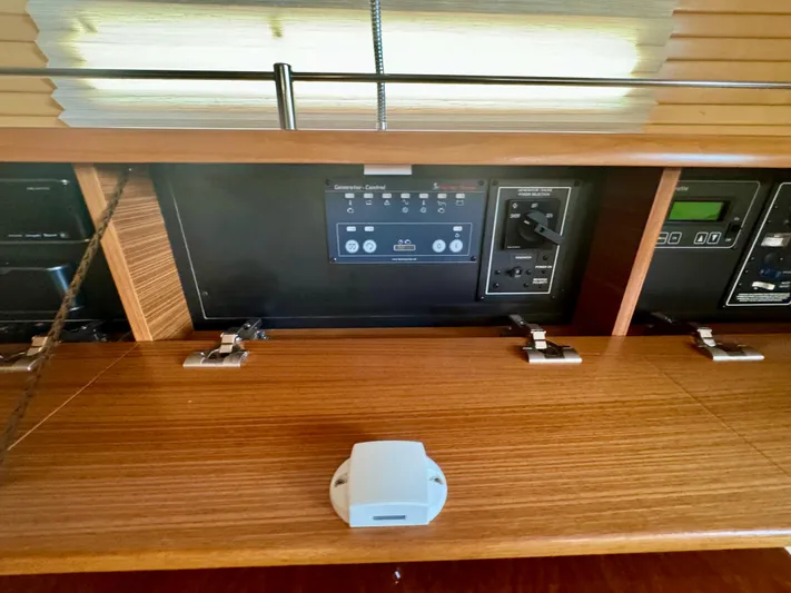 Amelie Yacht Photos Pics Starboard Control Panel Middle