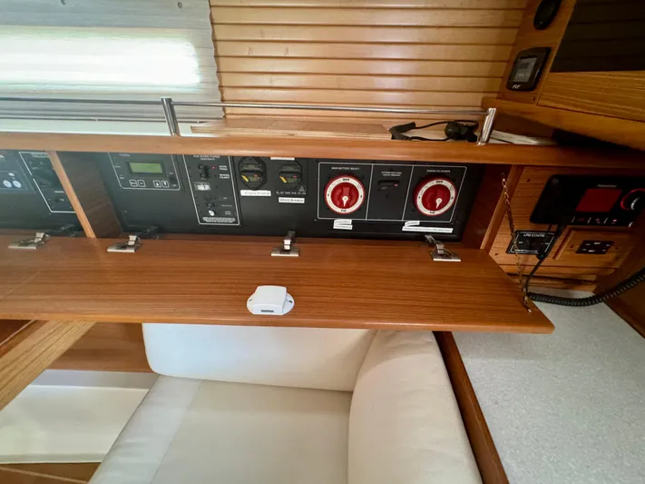 Amelie Yacht Photos Pics Starboard Control Panel Aft