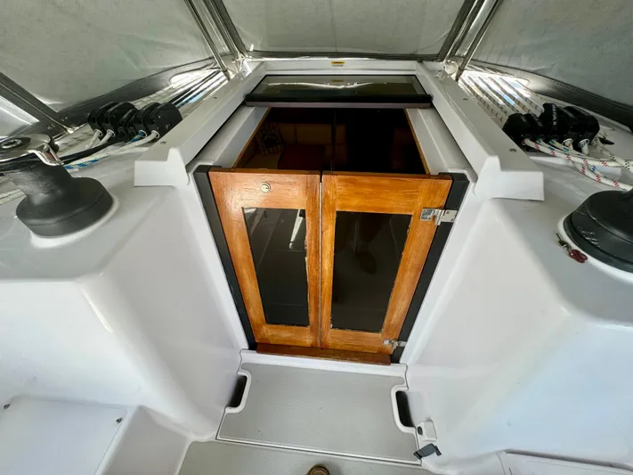 Amelie Yacht Photos Pics Bifold Companionway Doors