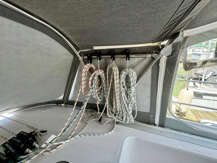 Amelie Yacht Photos Pics Running Rigging Storage