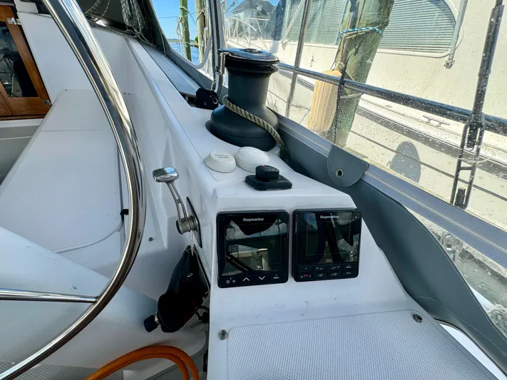 Amelie Yacht Photos Pics Starboard Controls and Instruments