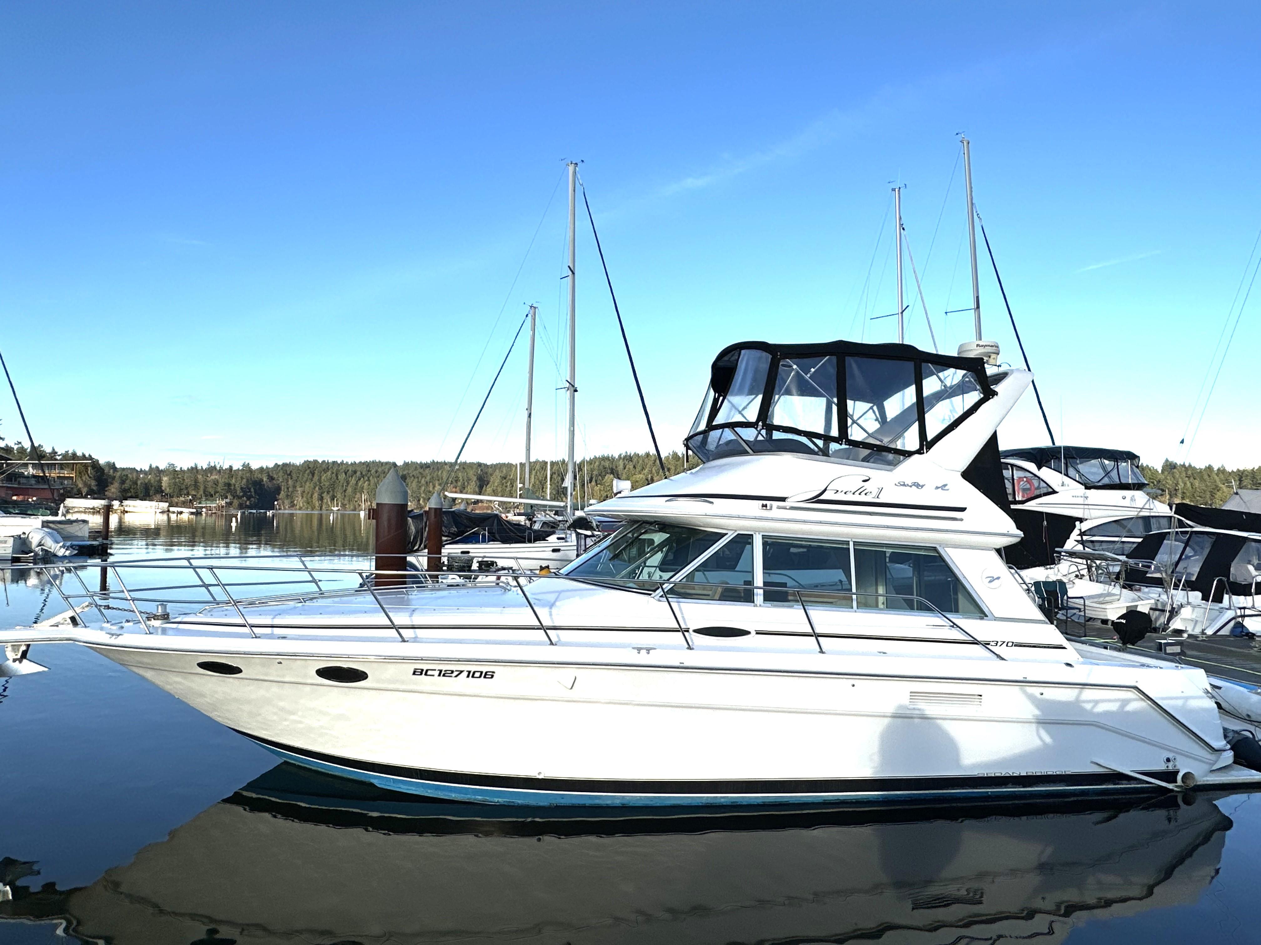 1987 Sea Ray 340 Sedan Bridge