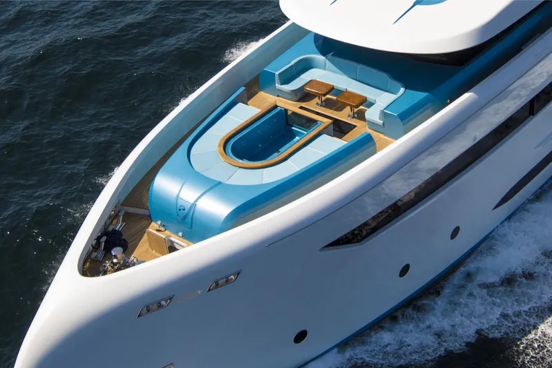 Elada Yacht Photos Pics Luxurious 2014 Bilgin 147 yacht with sleek design and elegant deck features.