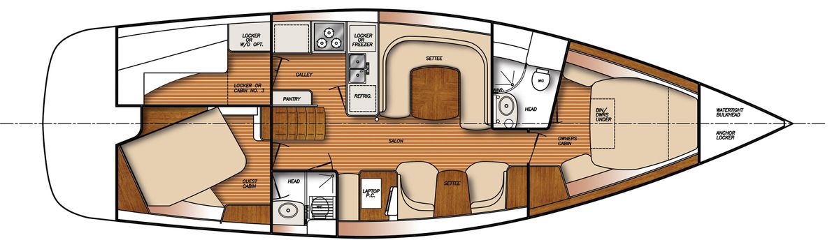 2025 Catalina 446 Factory Base