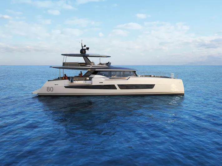 Power 80 Yacht Photos Pics FOUNTAINE PAJOT POWER 80