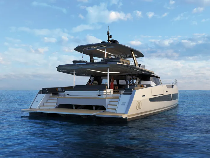 Power 80 Yacht Photos Pics FOUNTAINE PAJOT POWER 80