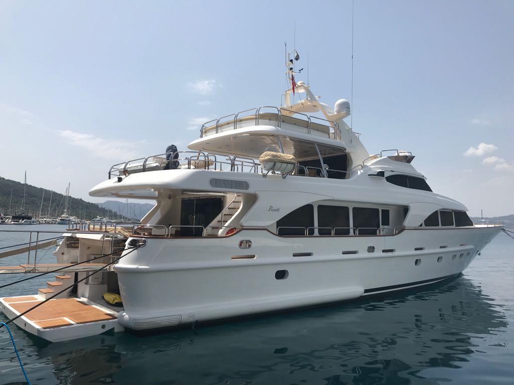 yacht benetti a vendre