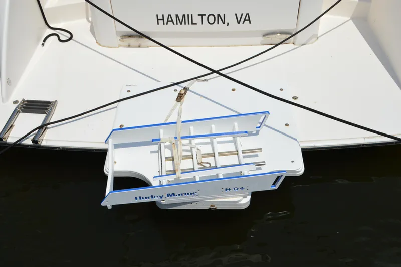  Yacht Photos Pics 2019 Tiara Yachts C39 Coupe with Hurley Marine davit system, Hamilton, VA.