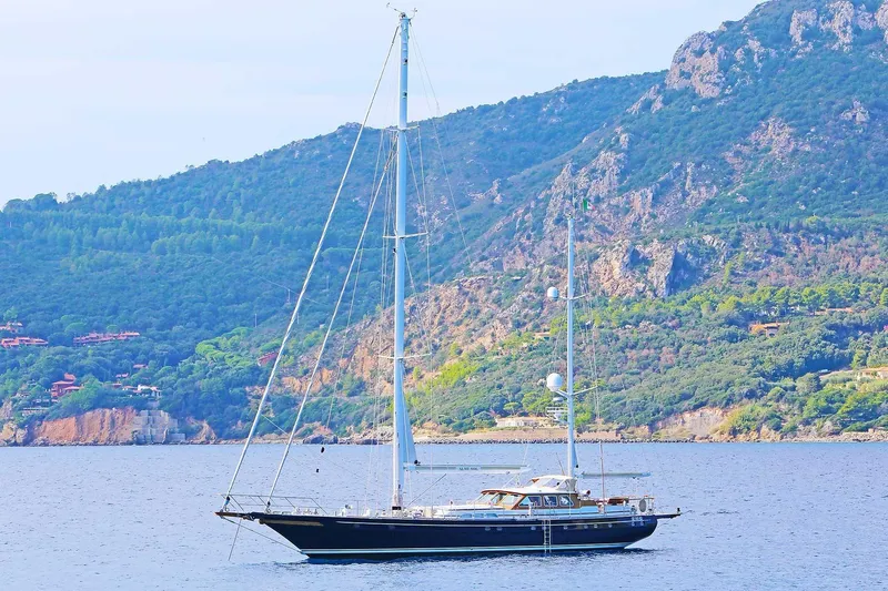 Alme Sol Yacht Photos Pics On anchorage