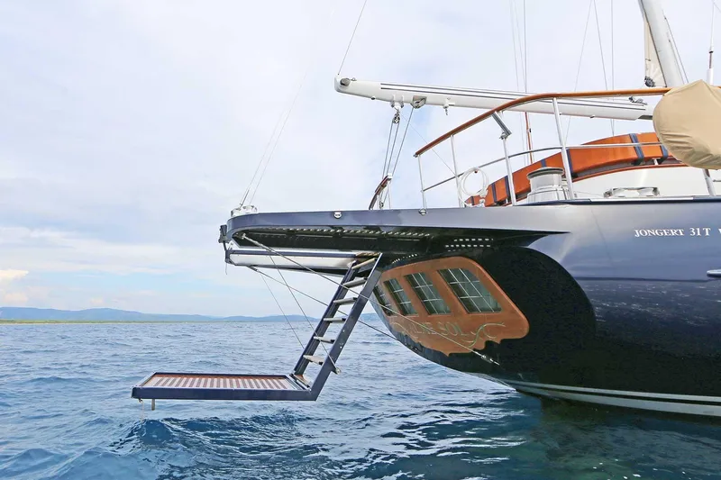 Alme Sol Yacht Photos Pics Bathing platform