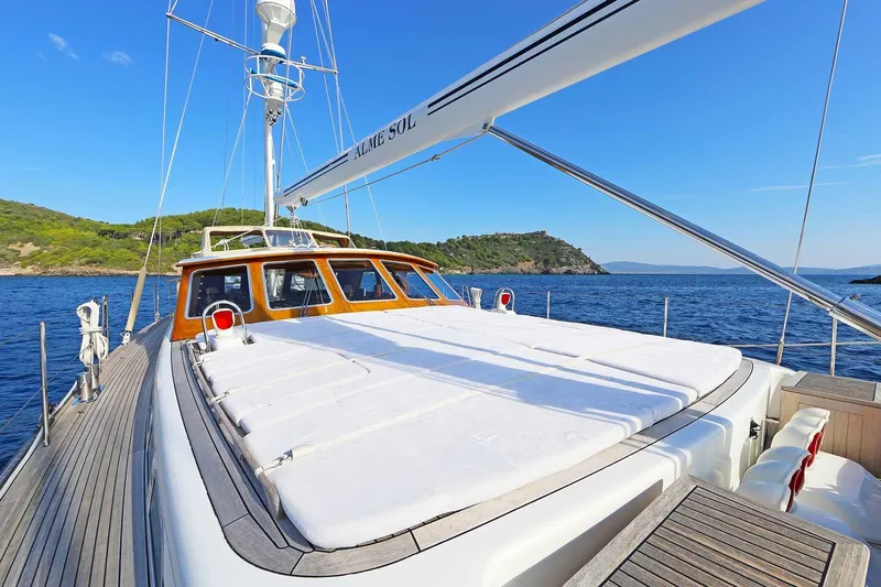 Alme Sol Yacht Photos Pics Sundeck