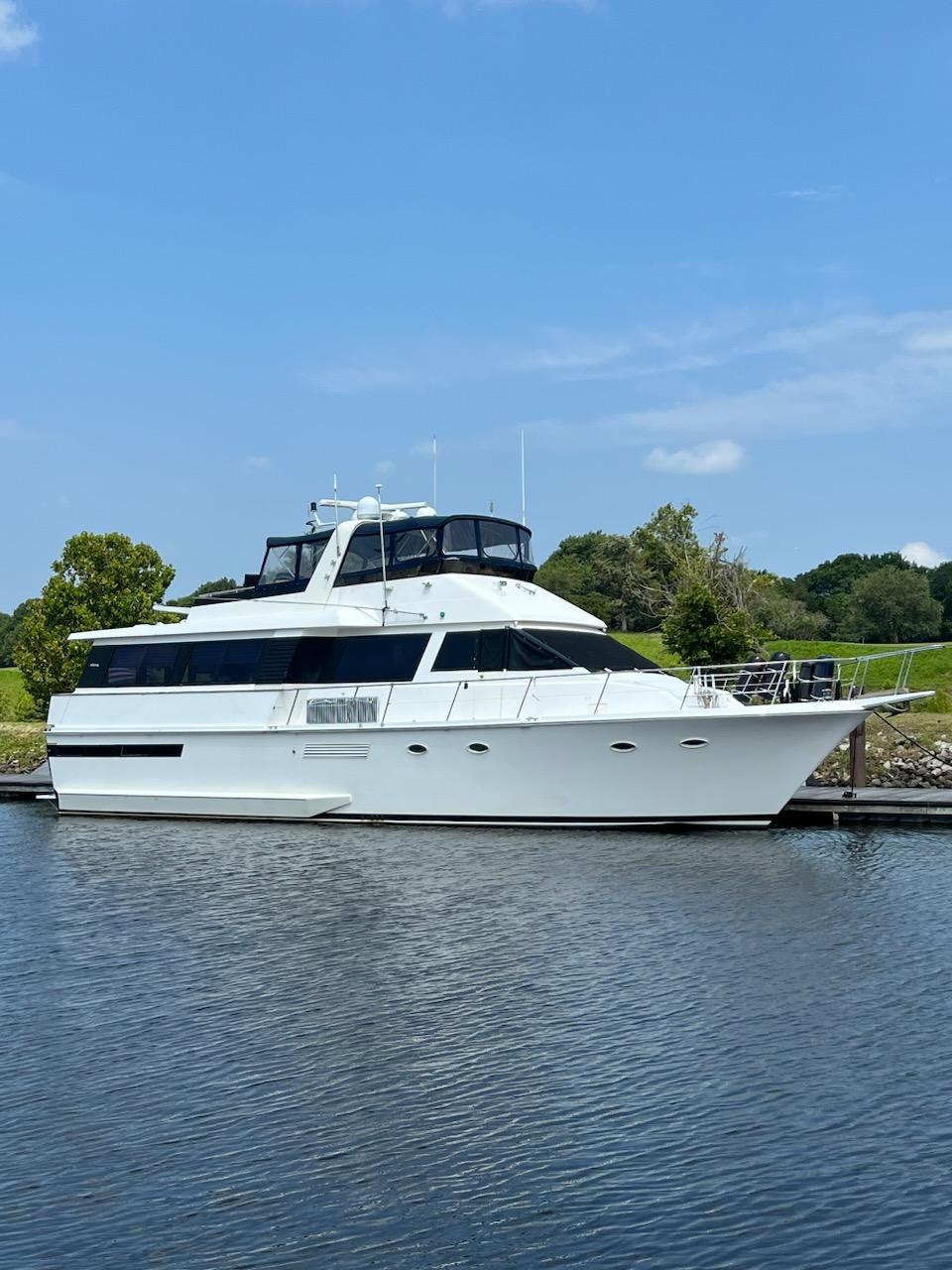 63 viking motor yacht for sale