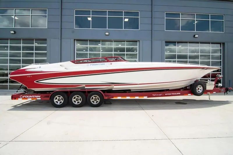 2007 Fountain 38 Lighting Twin MercuryRacing