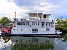 1982 79' AC Mcleod-Custom Sternwheeler House Barge Haverstraw, NY, US