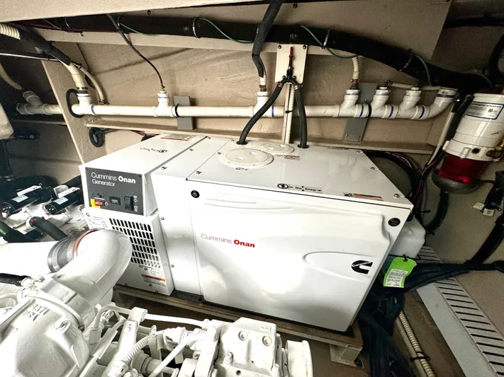 Proof Of Work Yacht Photos Pics Onan 11.5kw Generator