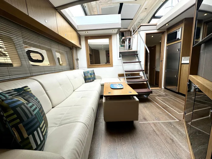 Proof Of Work Yacht Photos Pics Lower Salon Looking Aft