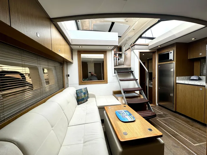 Proof Of Work Yacht Photos Pics Lower Salon Looking Aft