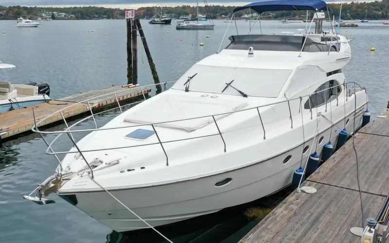 Calmati Yacht Photos Pics Azimut 54 - Calmati - At Dock