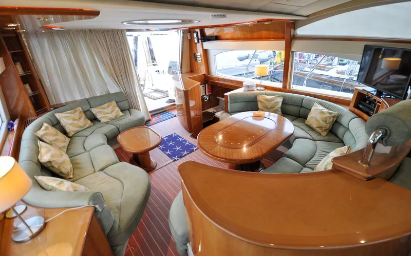 Calmati Yacht Photos Pics Azimut 54 - Calmati - Salon