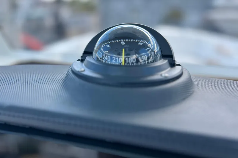  Yacht Photos Pics Compass on Sea Fox 268 Commander boat dashboard, 2026 model.