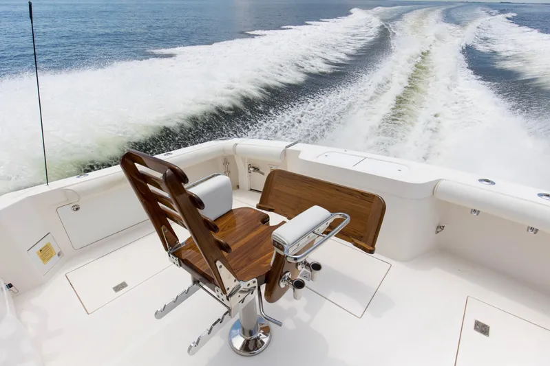 Big Blue Yacht Photos Pics 2007 40 Cabo Express Big Blue Deck