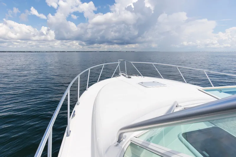Big Blue Yacht Photos Pics 2007 40 Cabo Express Big Blue Bow