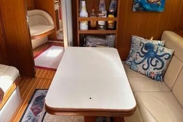 Petrel Yacht Photos Pics Sparkling clean interior to match the sparkling clean exterior